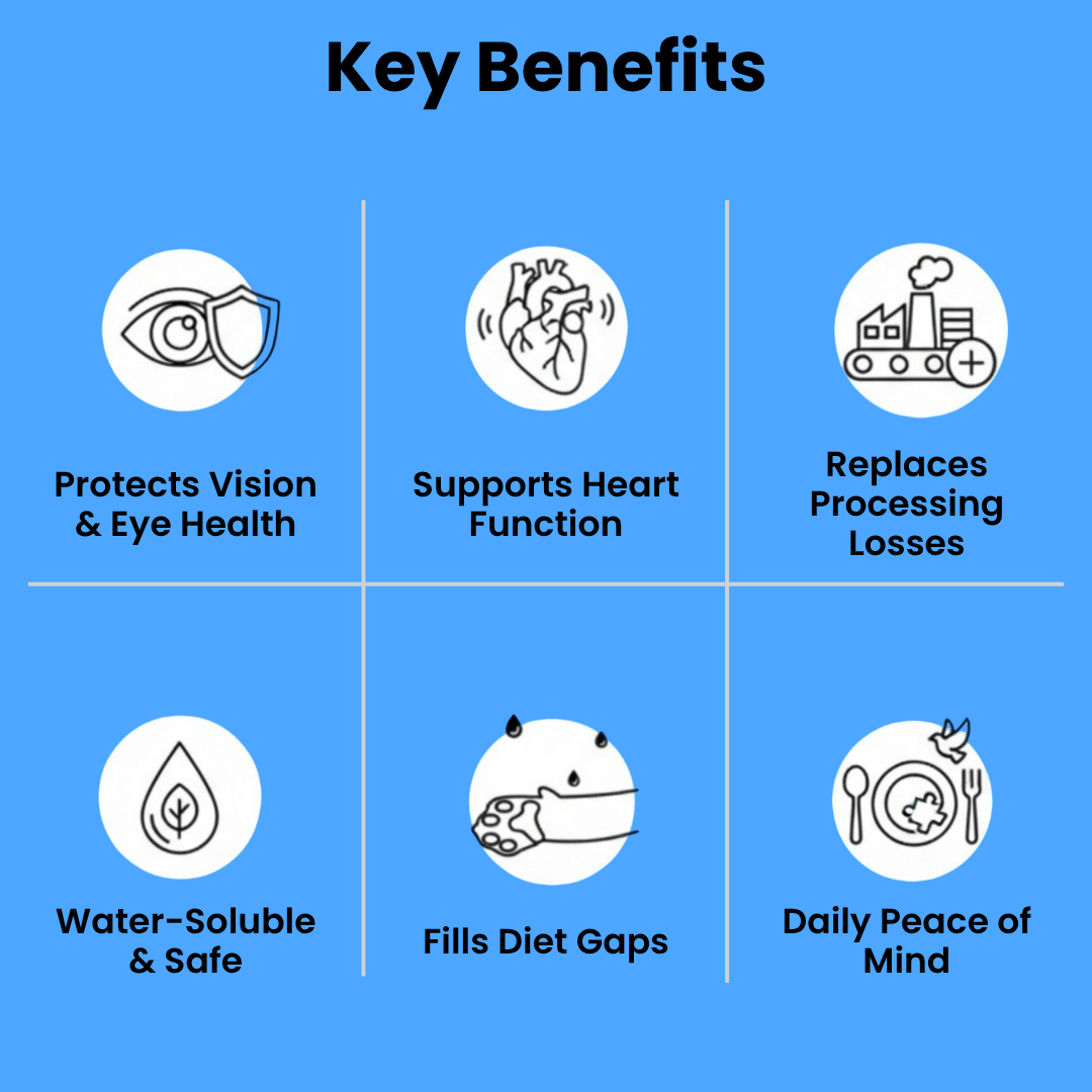 Protect your cat against invisible deficiencies with Catly™ Taurine